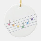 春メロディ（リニア） セラミックオーナメント (正面)