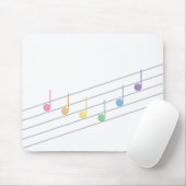 春メロディ（リニア） マウスパッド (マウス)