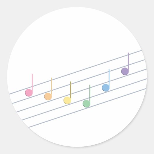 春メロディ（リニア） ラウンドシール (正面)