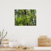 春メープル葉自然 ポスター (キッチン)