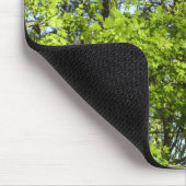 春メープル葉自然 マウスパッド (コーナー)