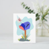 春メールボックスのAirmail ポストカード (スタンド正面)