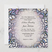 春モザイクフローラ結婚タイル 招待状 (正面)