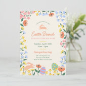 春モダンフローライースターブランチ 招待状 (スタンド正面)