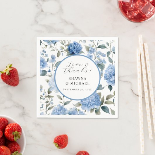 春モダンフローラブエレガントルーンホワイト結婚ズ スタンダードカクテルナプキン (インサイチュ)