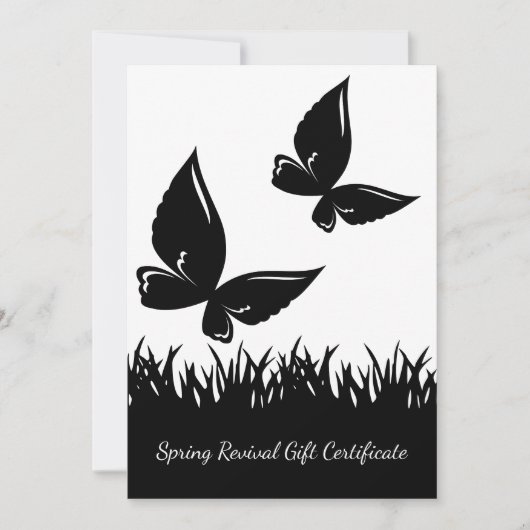 春モダン再生事業許可証 (正面)