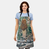 春モレル エプロン (着用した状態)