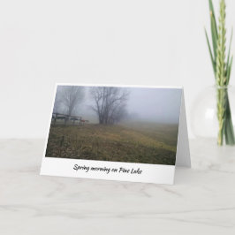 春モーニングオンパインレイク カード