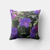 春モーニンググロリズインブルー クッション (裏面)