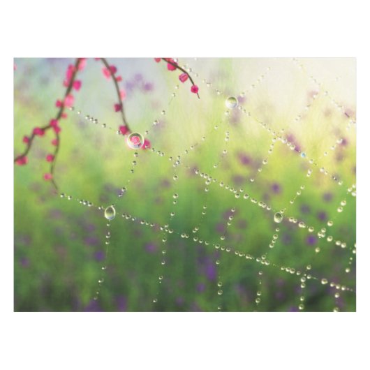 春モーニングテーブルクロスの宝石 テーブルクロス (正面(横))