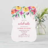 春モーニングフローラ招待状 招待状 (スタンド正面)