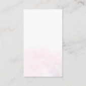 春ユニコーン赤ちゃんシャワーおむつラッフル エンクロージャーカード (裏面)