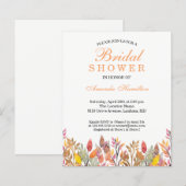 春ラスティックフローラ秋オレンジブライダルシャワー (正面/裏面)