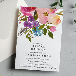 春ラッシュフラワーズブライダルブランチ結婚ズ 招待状
