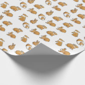 春ラビットイースターバニーラッピング紙 ラッピングペーパー (角)