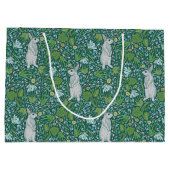 春ラビットプッシウィローフローララージ抱き枕 ラージペーパーバッグ (裏面)