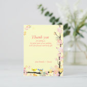 春ラブバードクリーミー結婚ズサンキュー サンキューカード (スタンド正面)