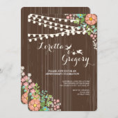 春ラブ招待状 招待状 (正面/裏面)