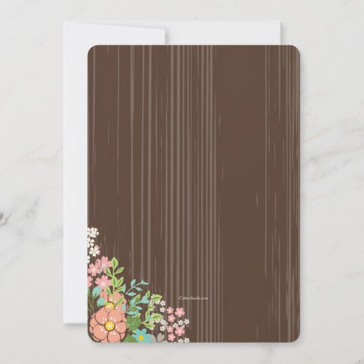 春ラブ招待状 招待状 (裏面)