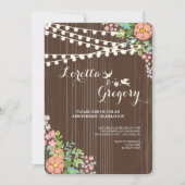 春ラブ招待状 招待状 (正面)