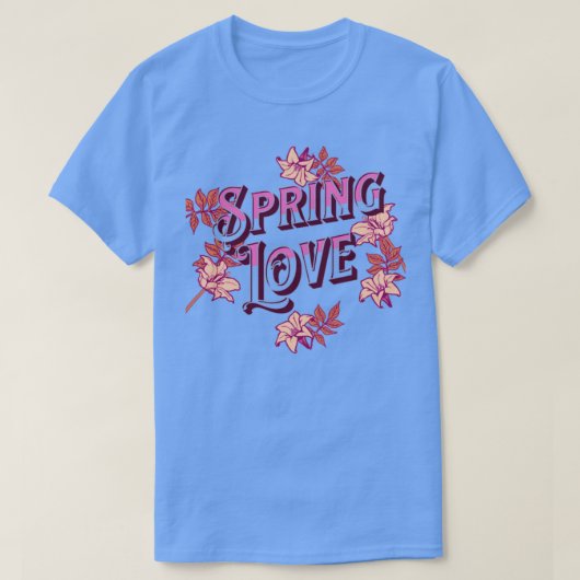 春ラブ Tシャツ (デザイン正面)