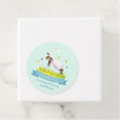 春ラムキュートアクアブルー誕生日感謝していあなた フェイバータグ (インサイチュ)