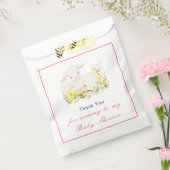 春ラムベビーシャワー フェイバーバッグ (封をした状態)