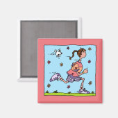 春ランナー マグネット (正面/裏面)