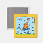 春ランナー マグネット (正面/裏面)