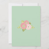 春ランヌカルスフローラミント結婚式招待状 招待状 (裏面)