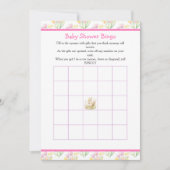 春リスの赤ちゃんシャワー 招待状 (正面)