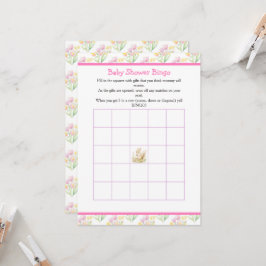 春リスの赤ちゃんシャワー 招待状