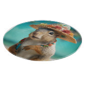 春リス カッティングボード (角)