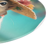 春リス カッティングボード (角)