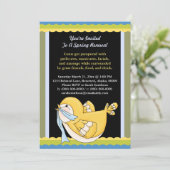 春リニューアルペディマニフェイシャルマッサージバード 招待状 (スタンド正面)