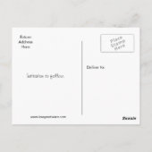 春リリー・オブ・ザ・バレー婚約発表 ポストカード (裏面)