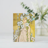 春リリー ポストカード (スタンド正面)