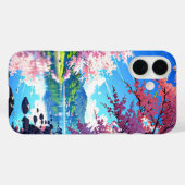 春レイクリフレクション – Anime Landscape Case-Mate iPhoneケース (裏面 (横))