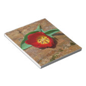 春レッドチューリップ ノートパッド (アングル)