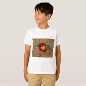 春レッドチューリップ Tシャツ (正面フル)