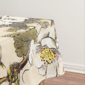 春ロビンバーズレッド野鳥観察 テーブルクロス (インサイチュ)