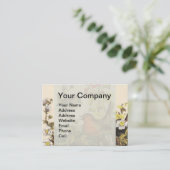 春ロビンバーズレッド野鳥観察 名刺 (スタンド正面)