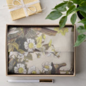 春ロビンバーズレッド野鳥観察 薄葉紙 (ギフト)