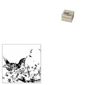 春ロビン ラバースタンプ (押印)