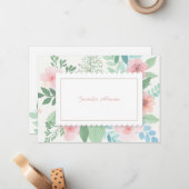 春ロマンスのNotecard ノートカード (正面/裏面インサイチュ)