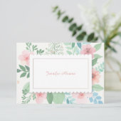 春ロマンスノテカード 招待状 (スタンド正面)