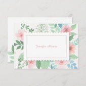 春ロマンスノテカード 招待状 (正面/裏面)