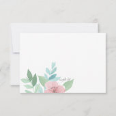 春ロマンス応答カード 招待状 (裏面)