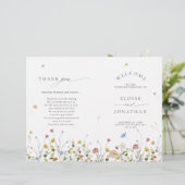 春ワイルドフラワーガーデンフローラミニマル結婚リスト (スタンド正面)