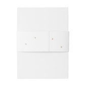 春ワイルドフラワーガーデンフローラミニマル結婚リスト 招待状ベリーバンド (裏面例)